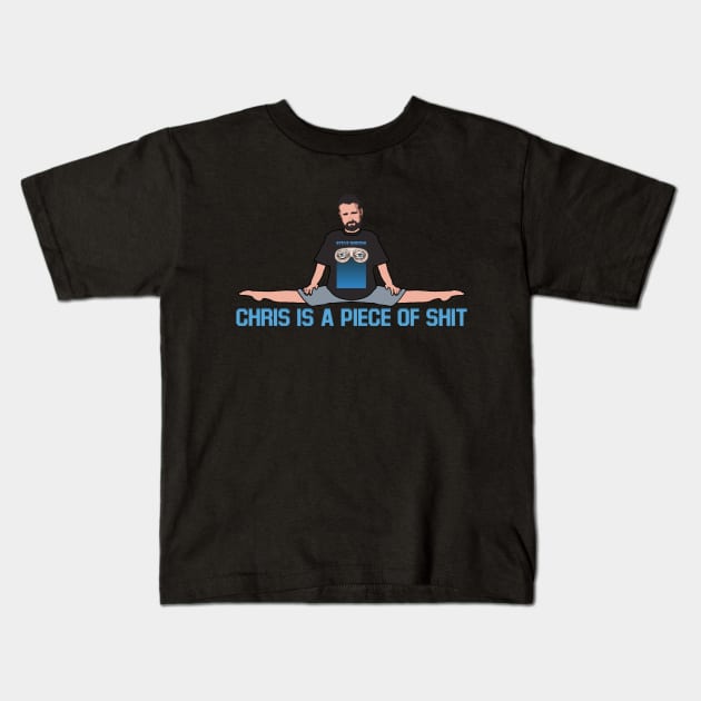 Chris Sucks Kids T-Shirt by brianbarcheski